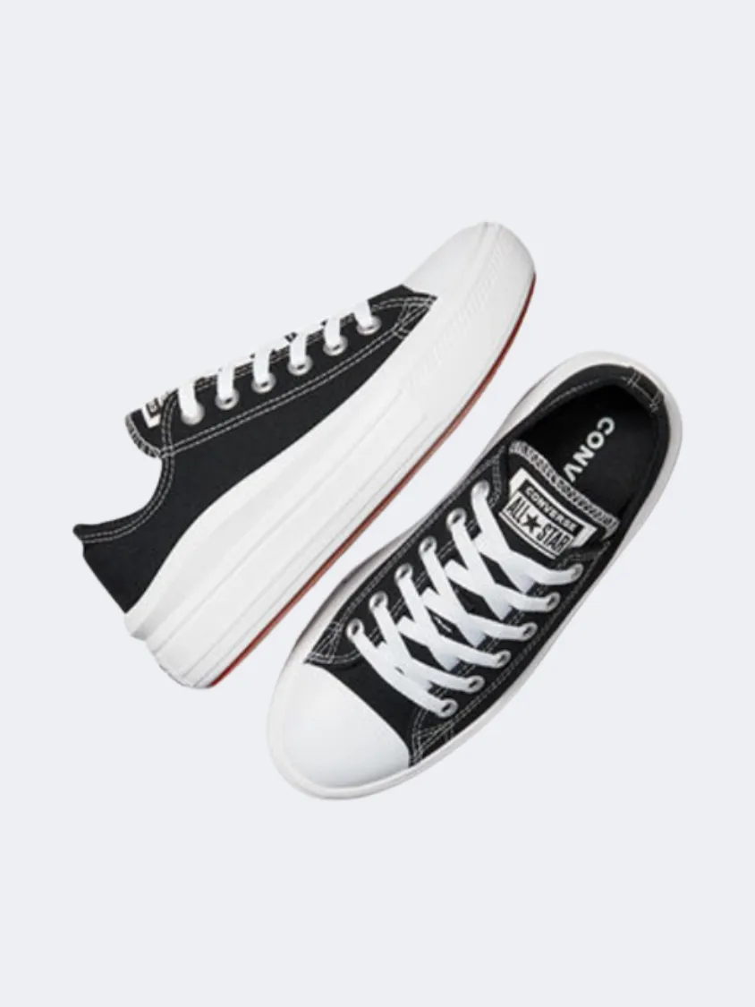 Converse Chuck Taylor All Star Move Women Lifetsyle Shoes Black/White