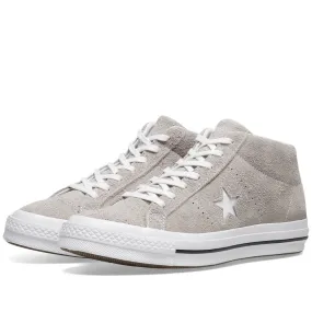 Converse One Star Mid Vintage SuedeMercury Grey & White