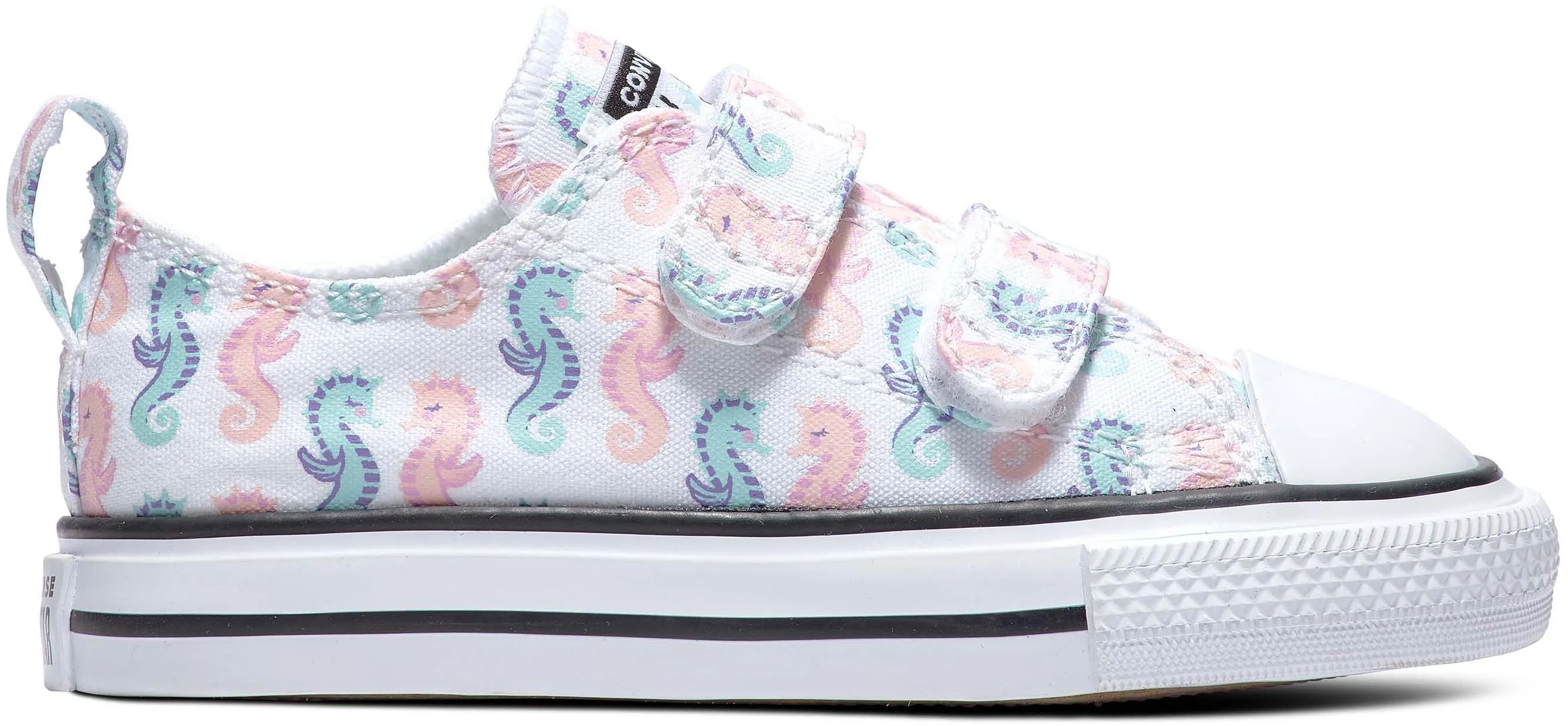 Converse Toddler Chuck Taylor All Star 2V Low Top White/Storm Pink/Light Dew