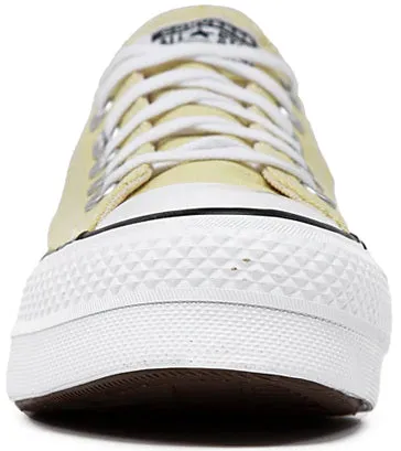 Converse Womens Chuck Taylor Low Top Lift Lemon Drop