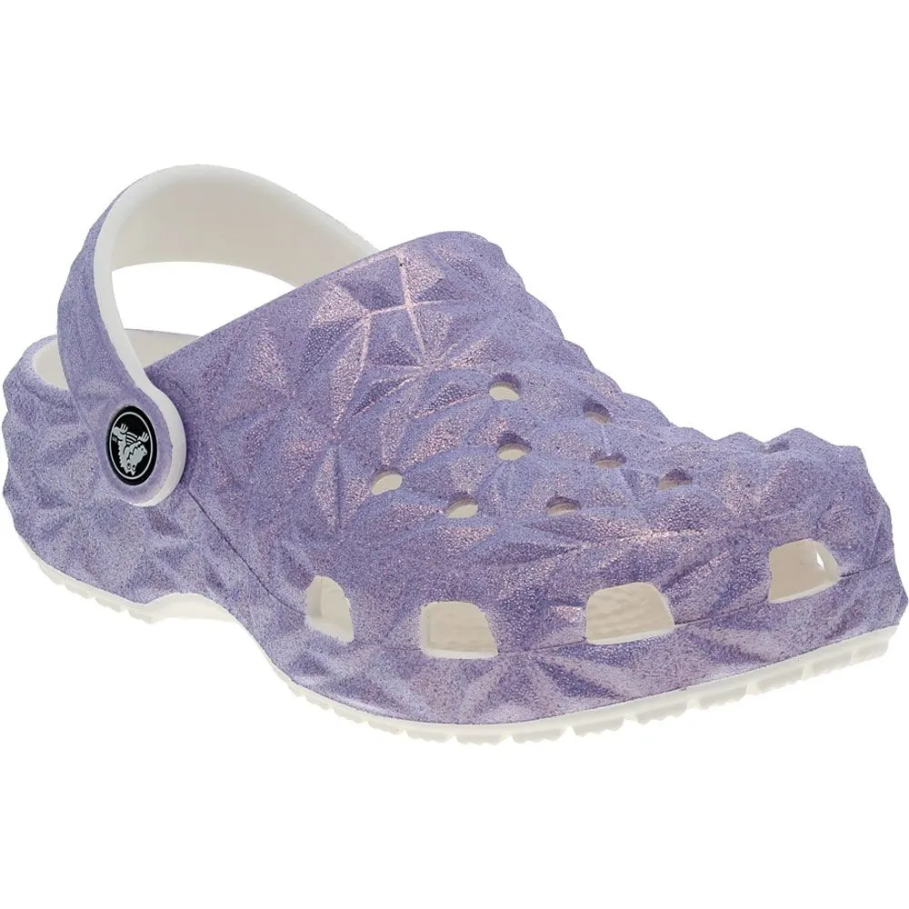 Crocs Classic Iridescent Geometric Clog Sandals - Girls