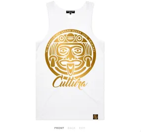 CULTURA WHITE TANK TOP