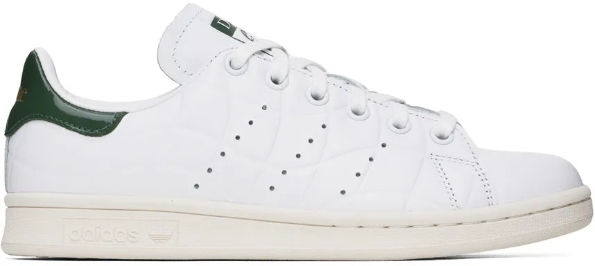 Dime White & Khaki adidas Originals Edition Stan Smith Sneakers