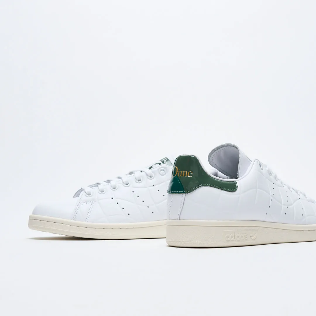 DIME x ADIDAS Skateboarding - Stan Smith (Cloud White/Collegiate Green/Green Oxide)