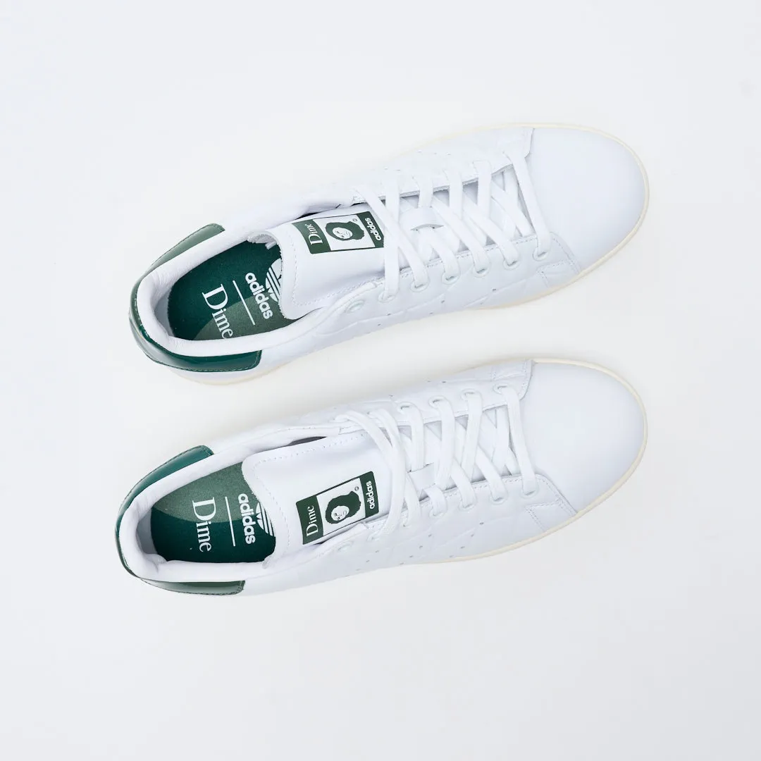 DIME x ADIDAS Skateboarding - Stan Smith (Cloud White/Collegiate Green/Green Oxide)