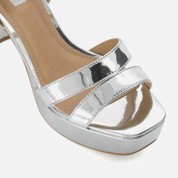 Dune London Women's Molten Leather Platform Sandals