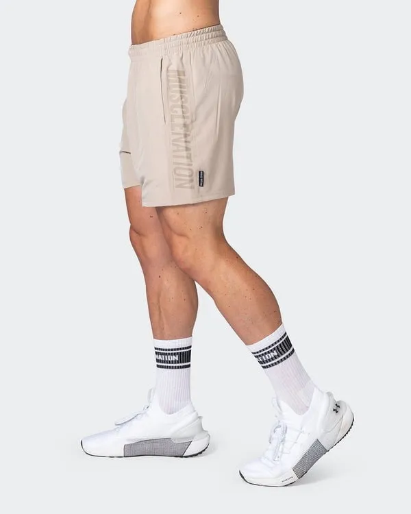 Function 4 Shorts - Bone