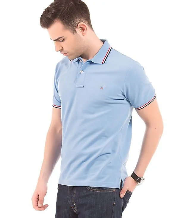 Gant Tipped Pique Polo Shirt