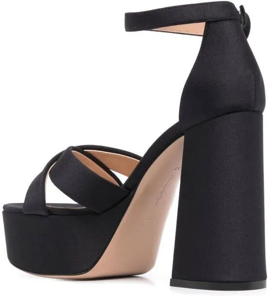 Gianvito Rossi Sheridan 140mm platform sandals Black