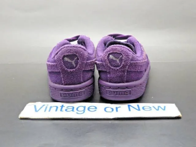 Girls' puma suede purple toddler sneakers sz 8c