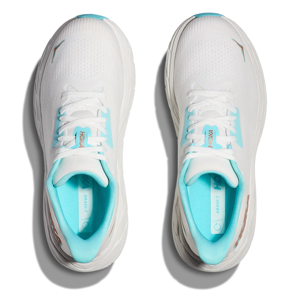 Hoka Arahi 7 - Frost - Rose Gold