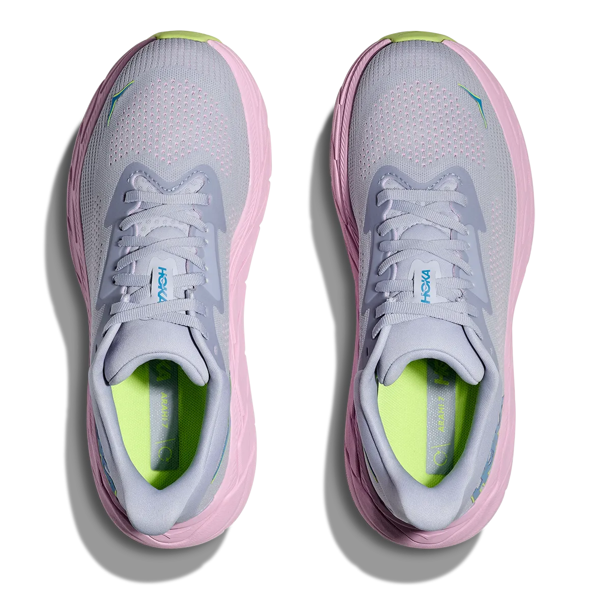 Hoka Arahi 7 - Gull - Pink Twilight