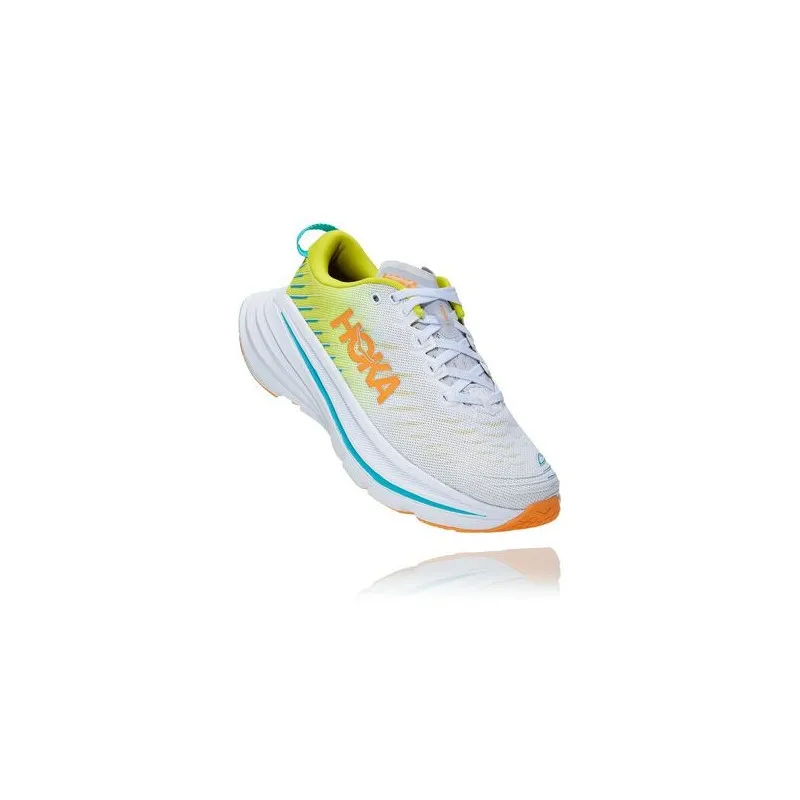 HOKA BONDI X WHITE/EVENING PRIMROSE FOR WOMEN'S