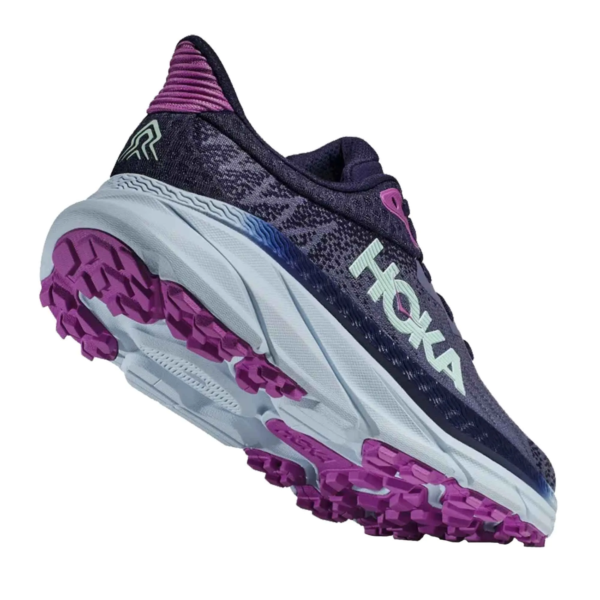 Hoka  Challenger 7 Womens Trail Running Shoes Meteor/Night Sky