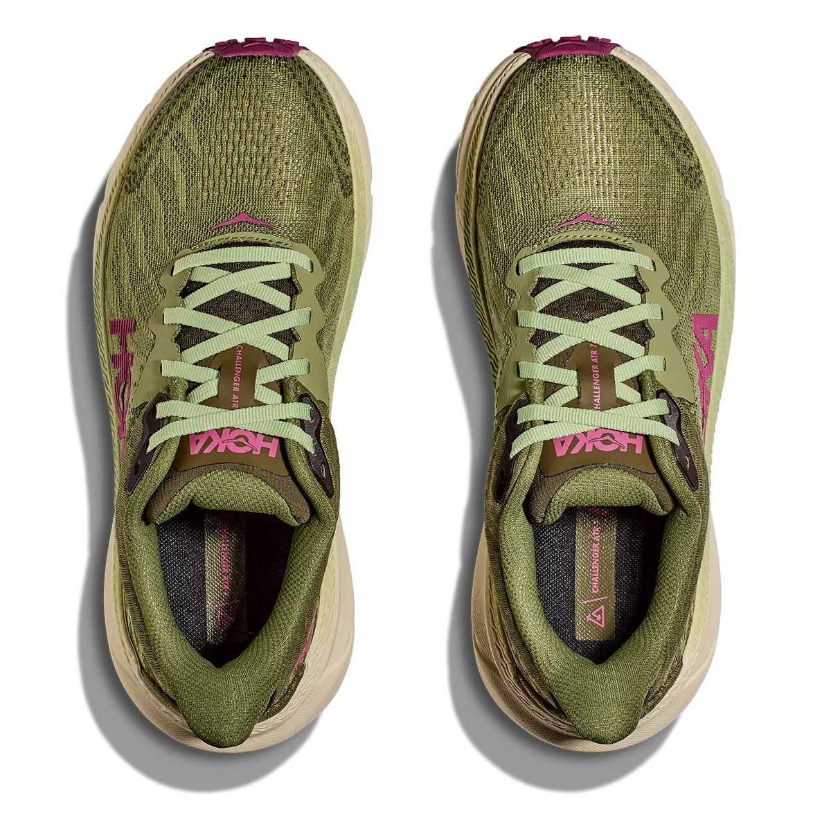 Hoka Challenger ATR 7 - Forest Floor - Beet Root