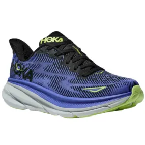 HOKA Clifton 9 Runner Black/ Stellar Blue (Women's)