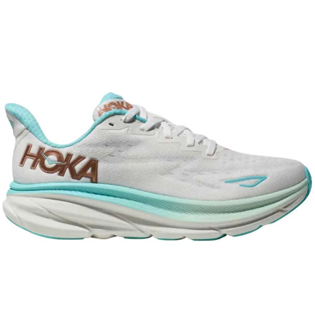 HOKA Clifton 9 Runner Frost/ Rose Gold (Women's)