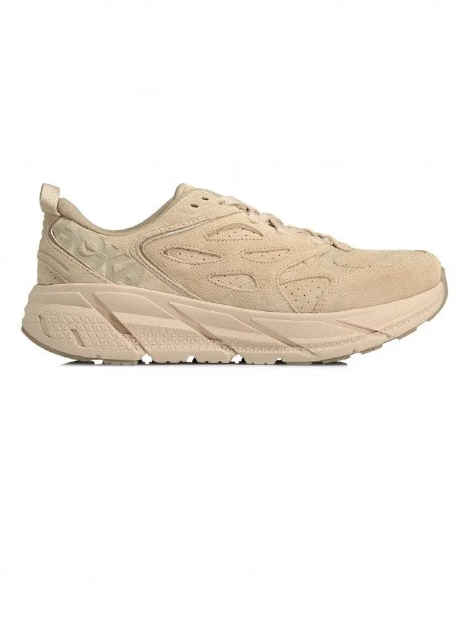 Hoka Clifton L Suede - Shifting Sand