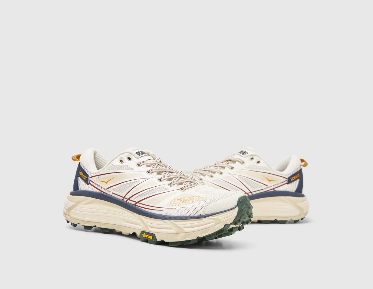 Hoka Mafate Speed 2 Alabaster / Oat milk