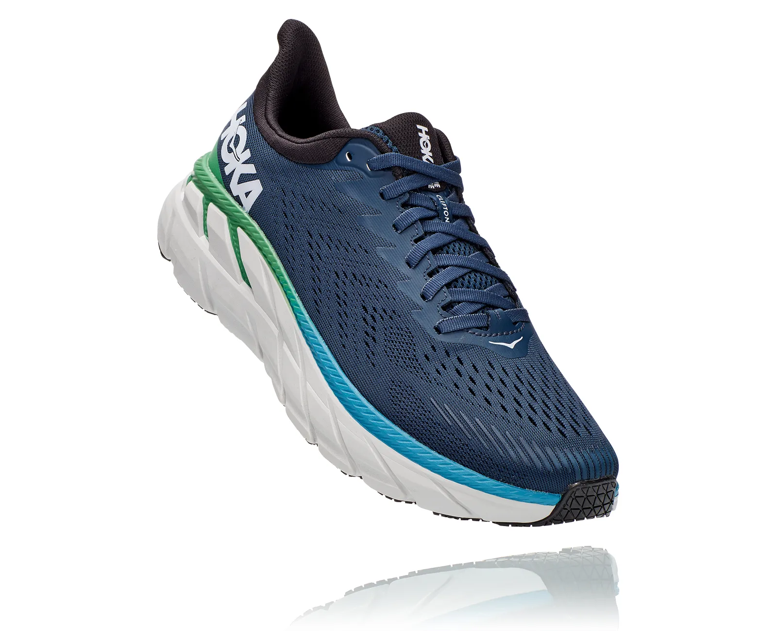 Hoka Mens Clifton 7 – Moonlit Ocean/Anthracite