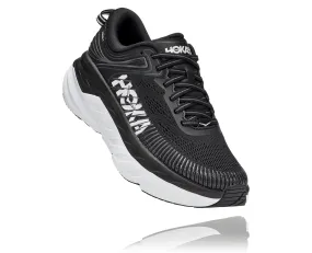 Hoka One One Womens Bondi 7- Black/White