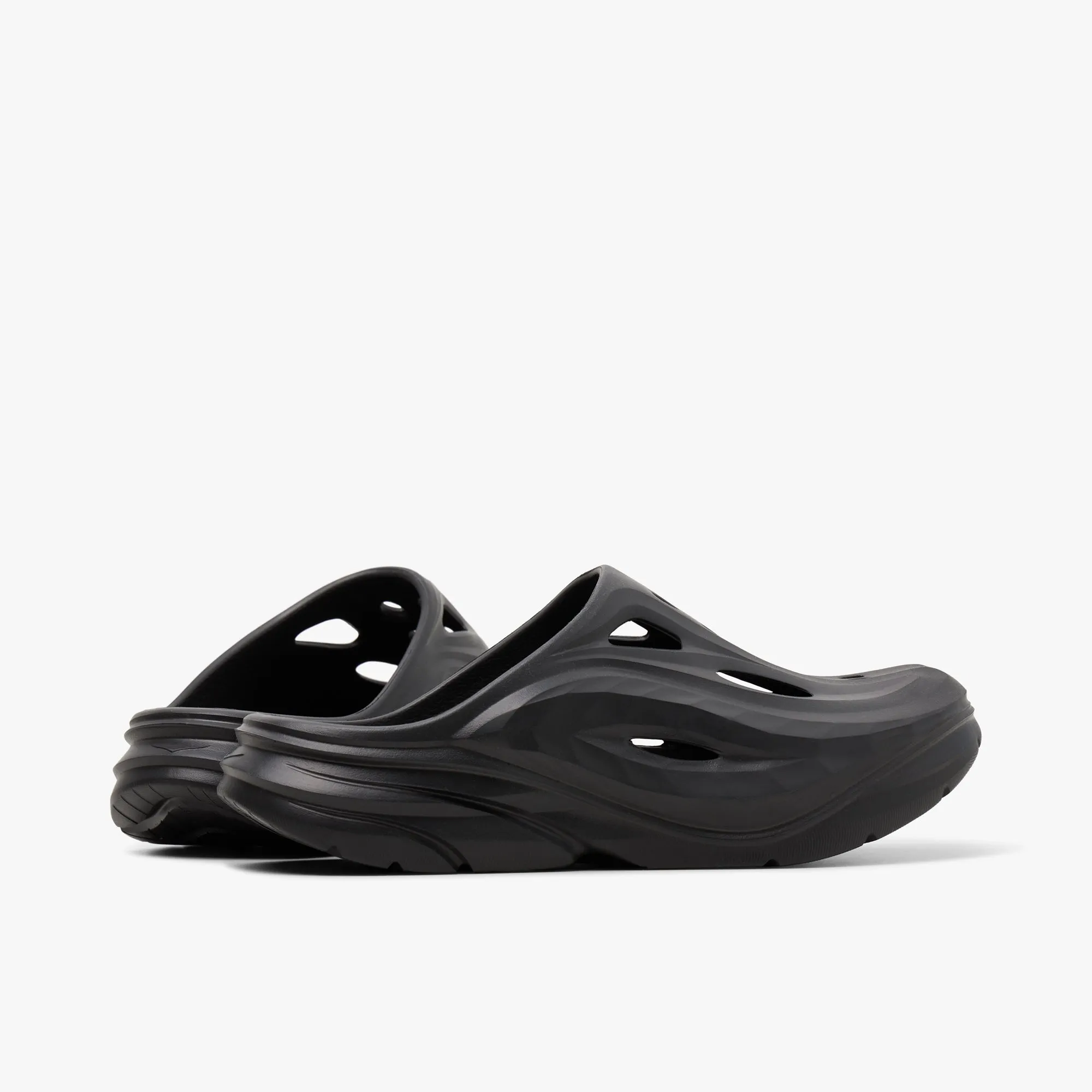 Hoka Ora Recovery Mule Black / Black