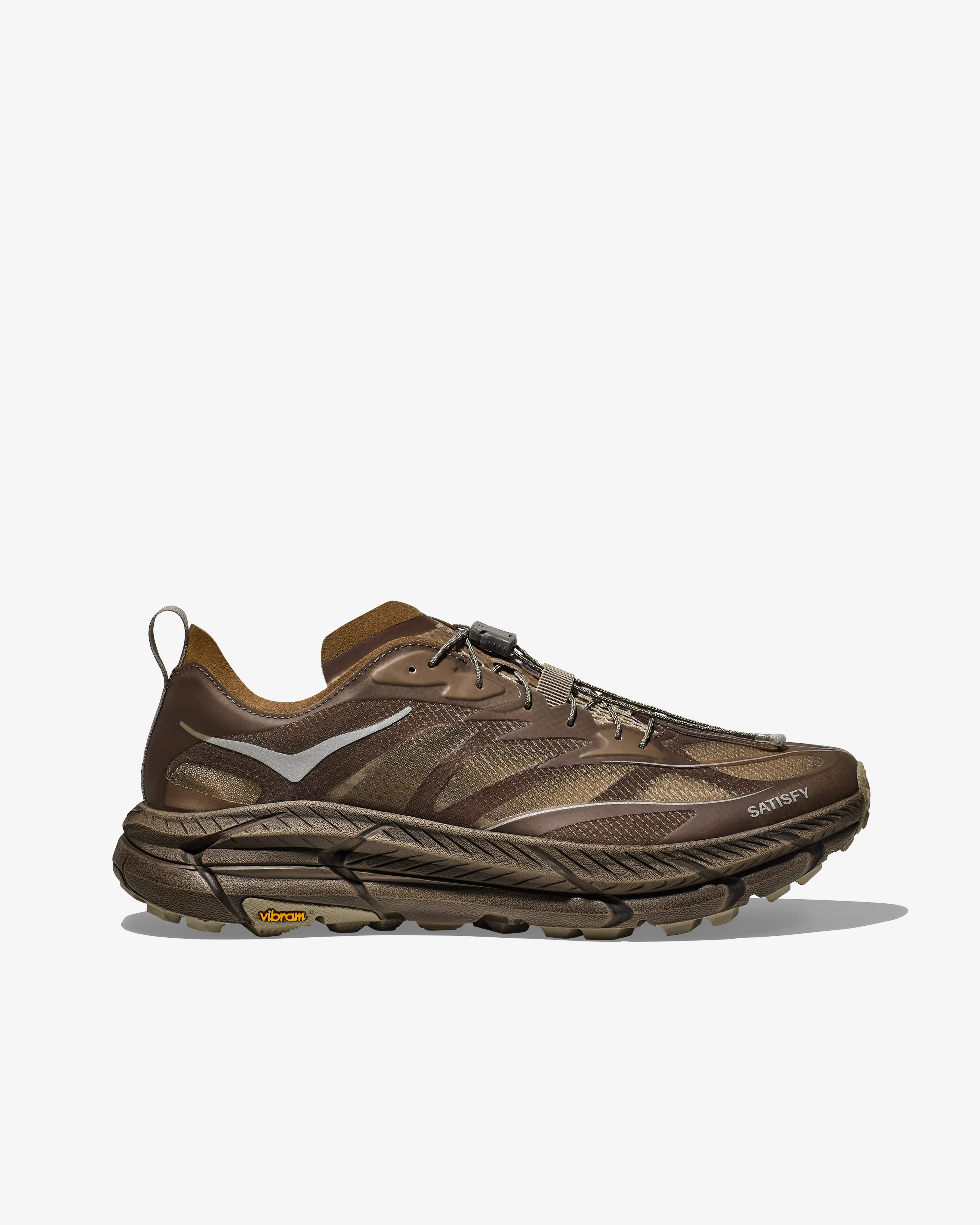 Hoka Satisfy Men's Mafate Speed 4 Lite  Brown