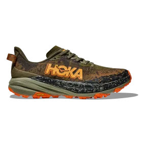 Hoka Speedgoat 6 - Antique Olive - Squash