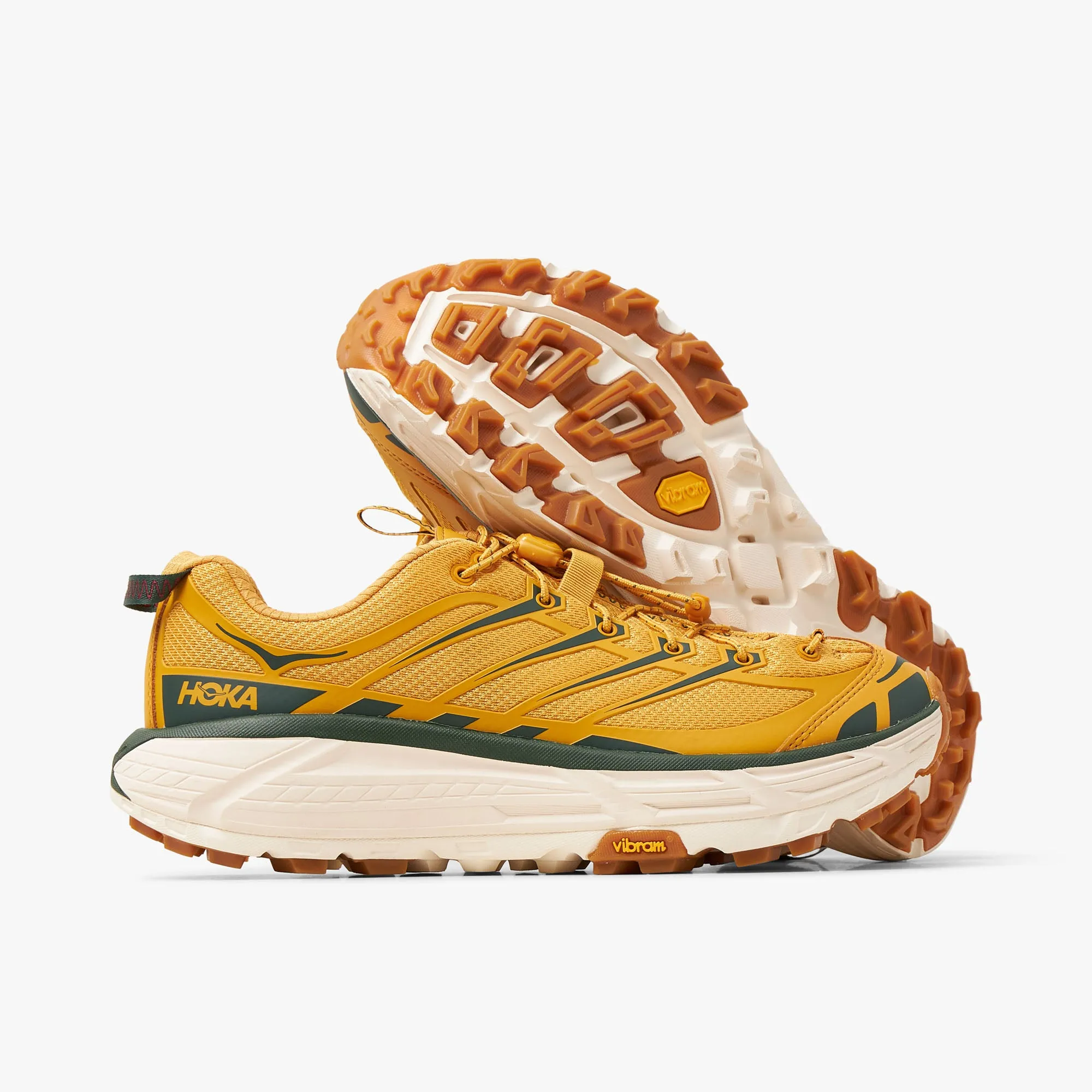 Hoka U Mafate Three2 Golden Yellow / Eggnog