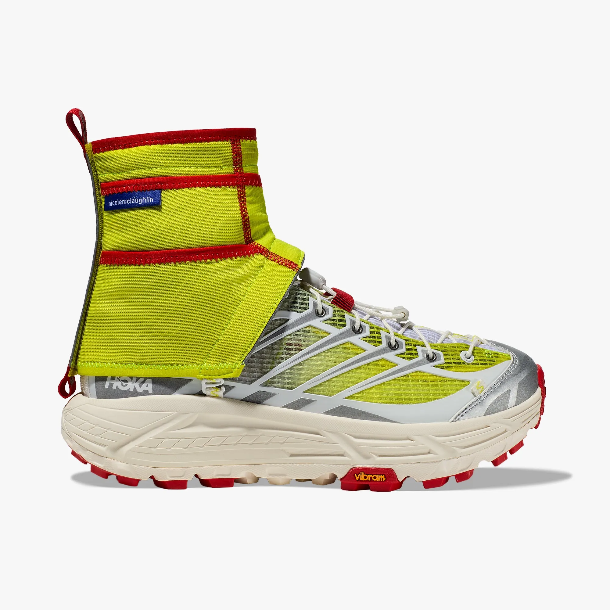 Hoka x Nicole McLaughlin Mafate Three2 White / Neon Yellow