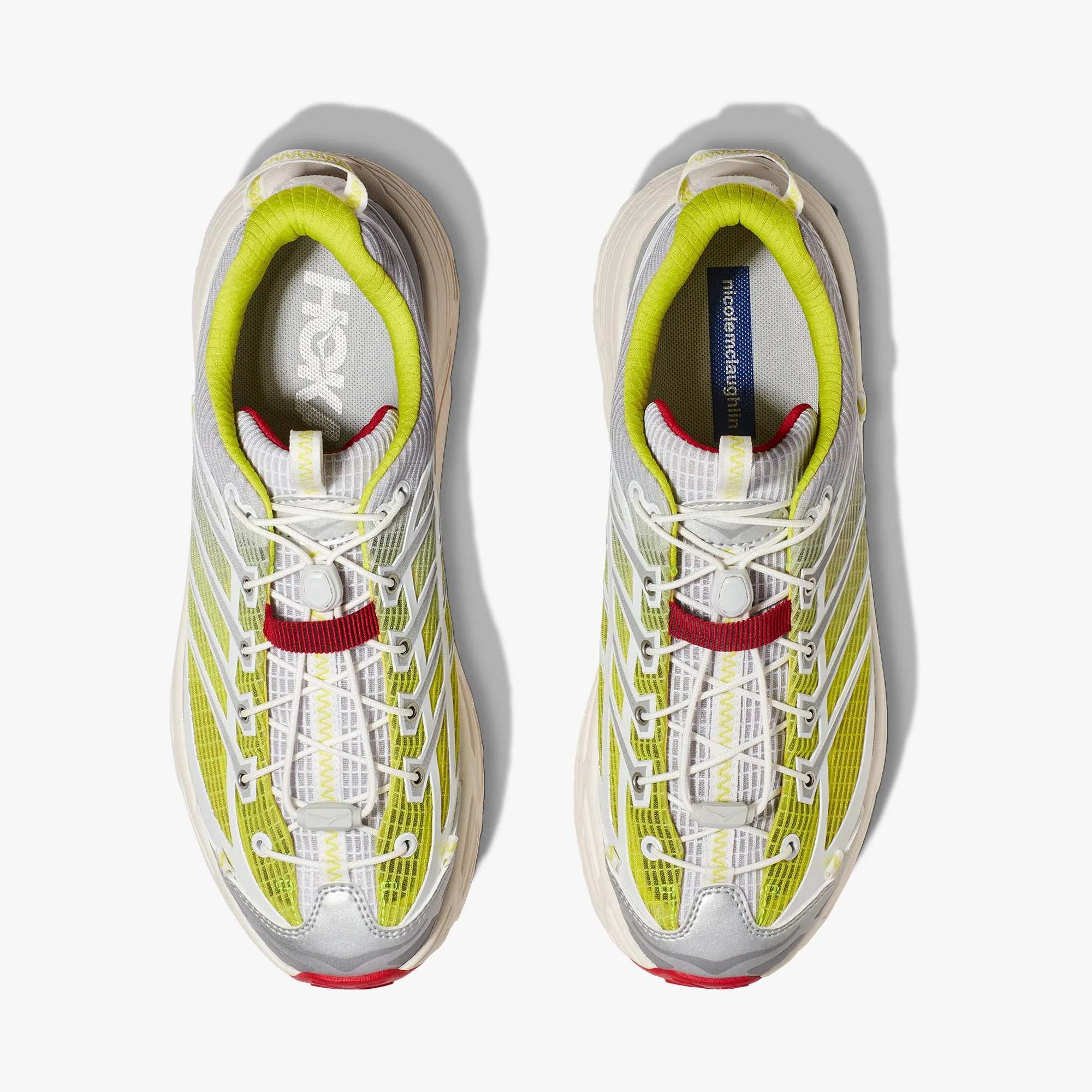 Hoka x Nicole McLaughlin Mafate Three2 White / Neon Yellow