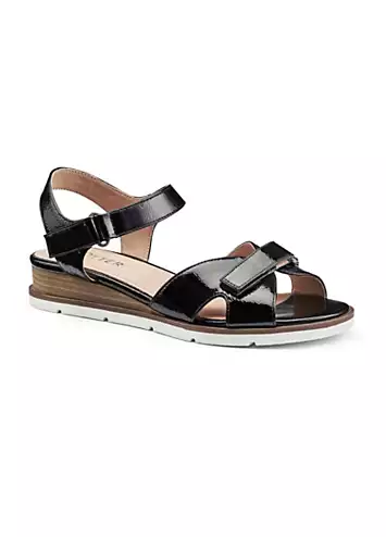 Hotter Syros Black Women’s Sandals | Grattan