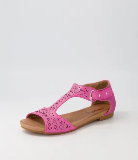 I LOVE BILLY Raff Fuchsia Mix Sandals