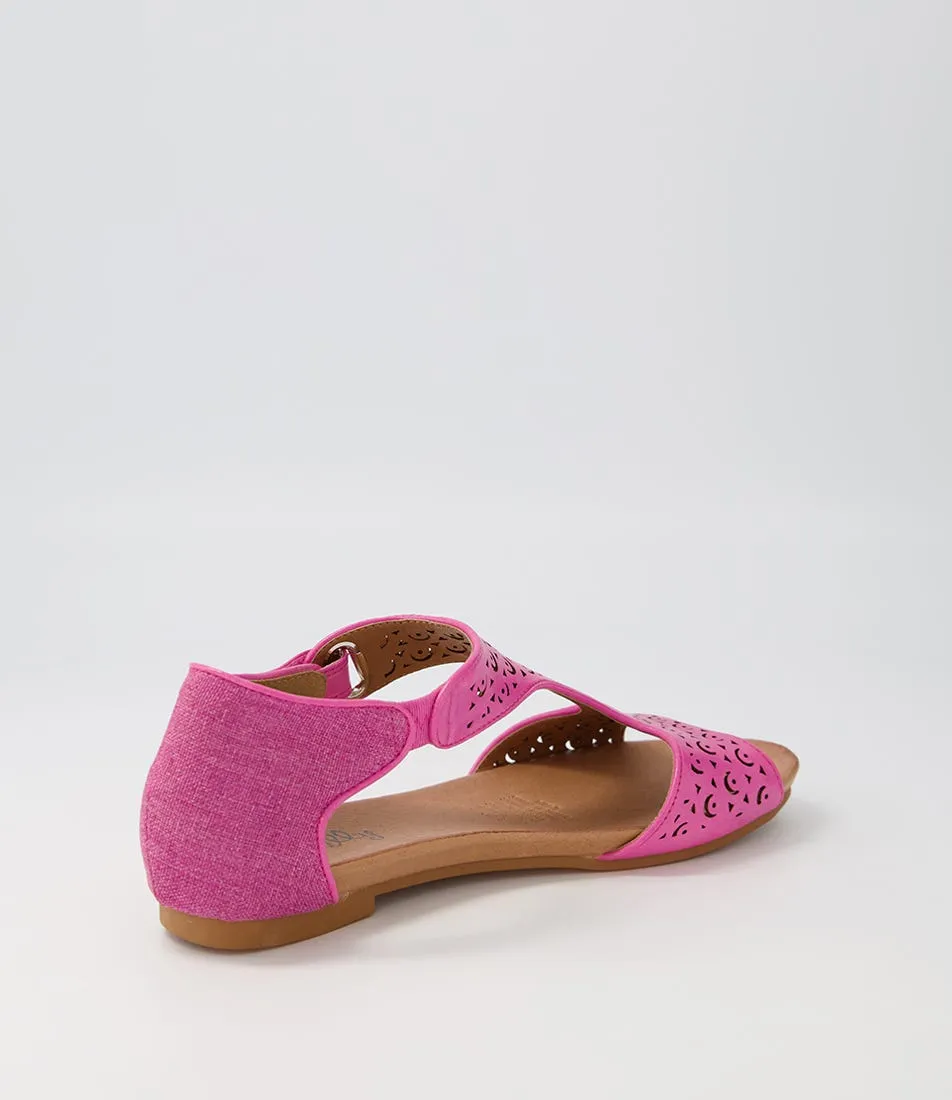 I LOVE BILLY Raff Fuchsia Mix Sandals