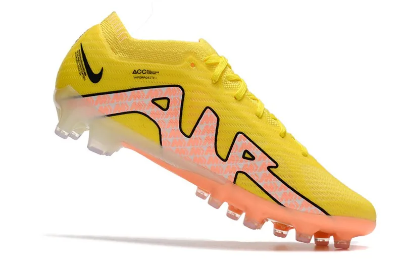 Kids Nike Air Zoom Mercurial Vapor 15 Elite AG Lucent - Yellow Strike/Sunset Glow/Volt Ice