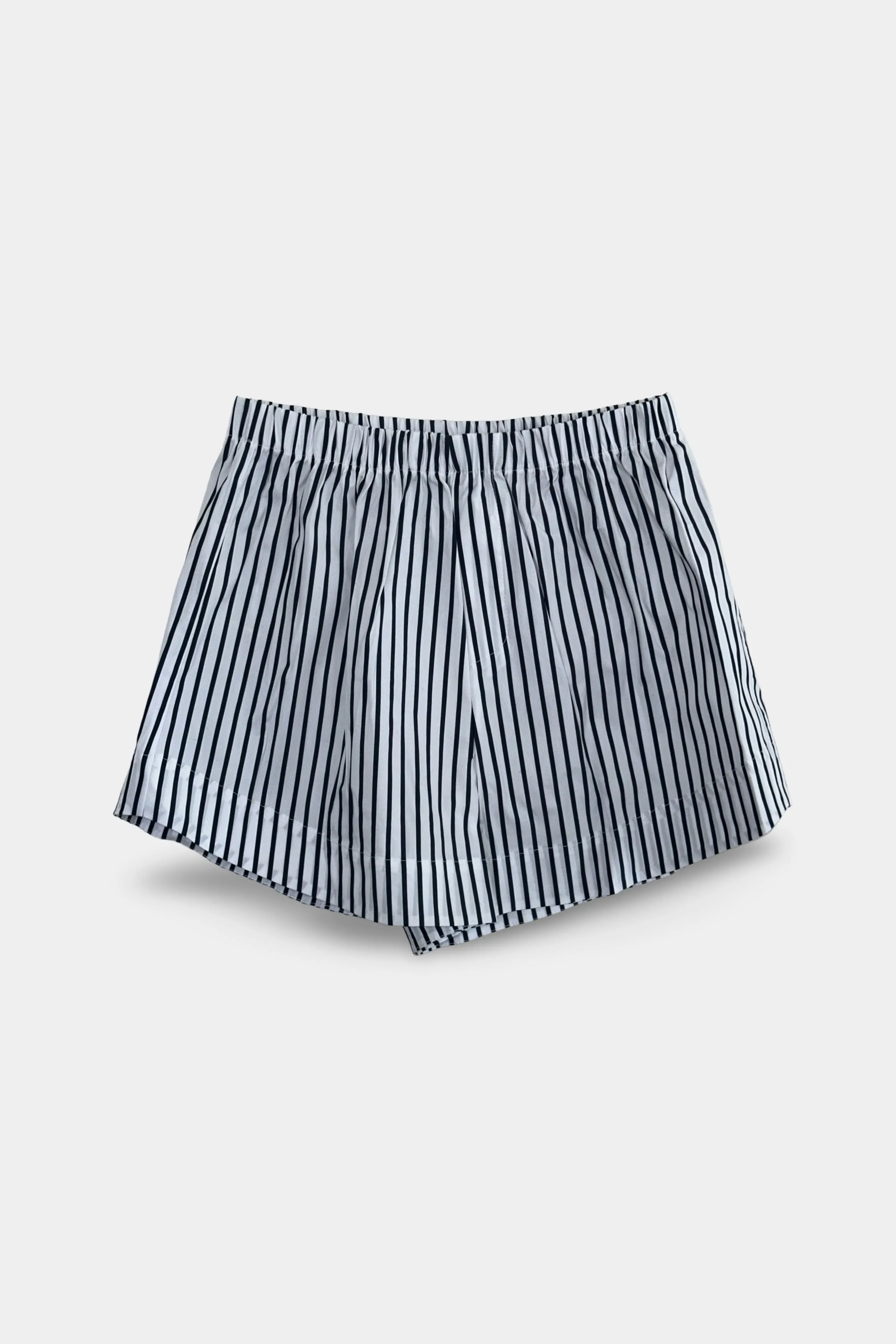 KYLA SHORTS NAVY PINSTRIPE