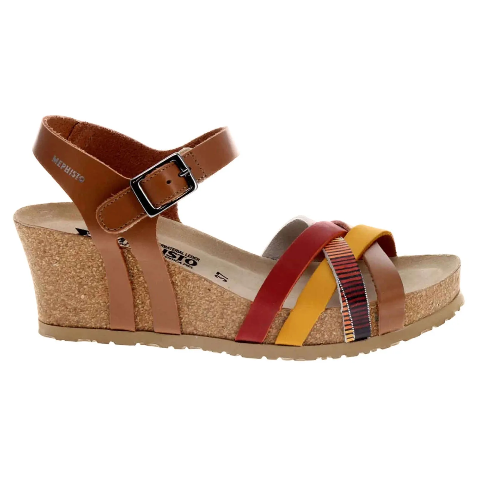 Lanny Nubuck Leather Women's Wedge Sandals