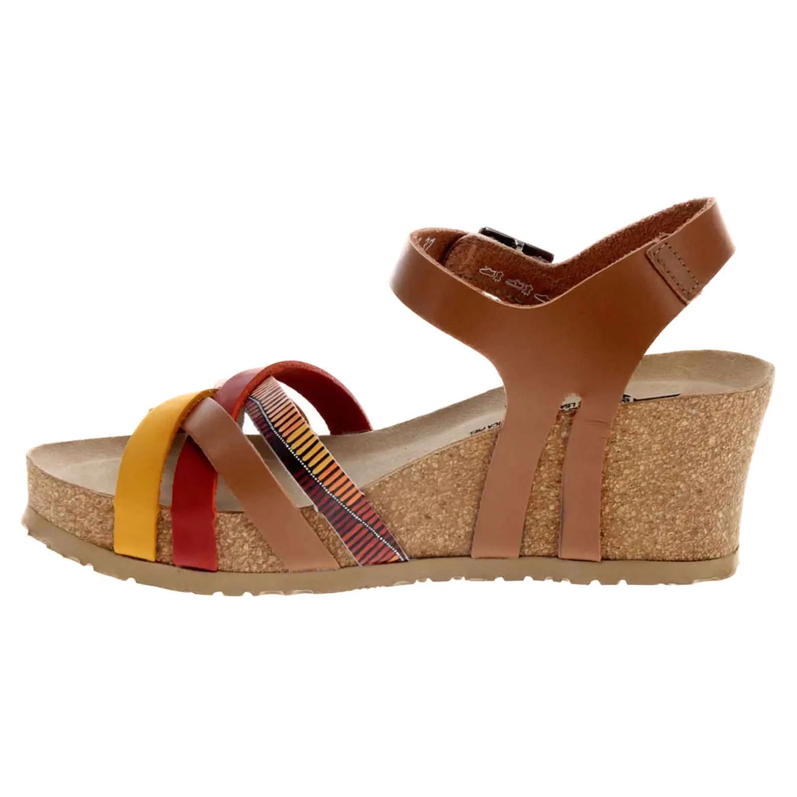 Lanny Nubuck Leather Women's Wedge Sandals