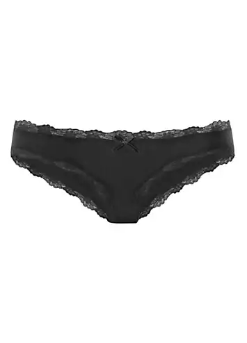 LASCANA Lace Bikini Briefs | Grattan