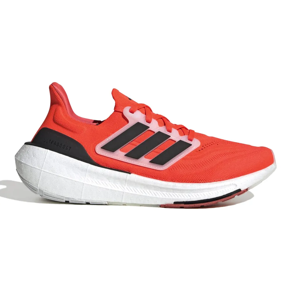 Men's Adidas Ultraboost Light, Solar Red/Core Black/Cloud White, 11 D Medium