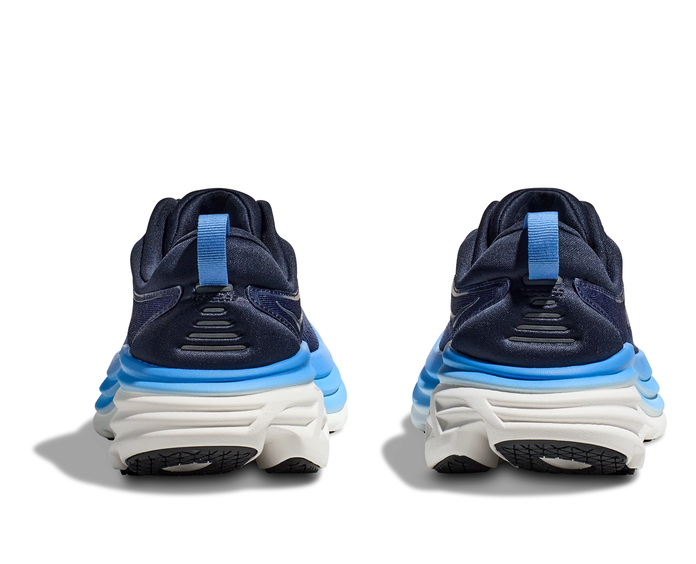 Men's Hoka Bondi 8 Color: Outer Space / All Abroad (WIDE WIDTH)