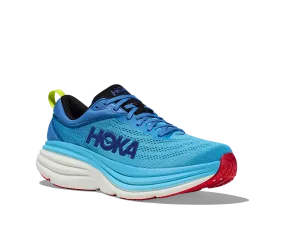 Men's Hoka Bondi 8 Color: Virtual Blue / Swim Day