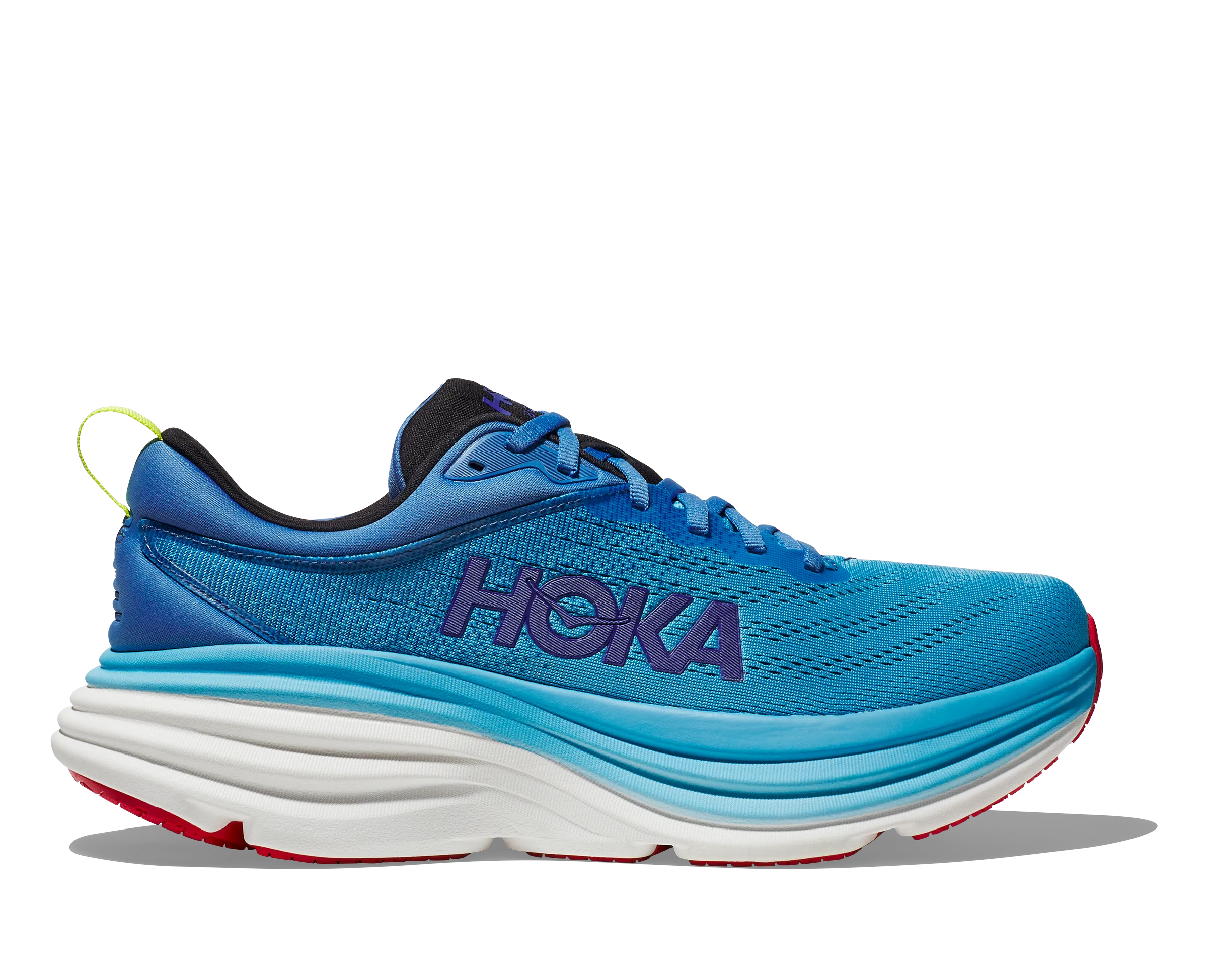 Men's Hoka Bondi 8 Color: Virtual Blue / Swim Day