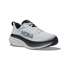 Men's Hoka Bondi 8 Color: White / Black