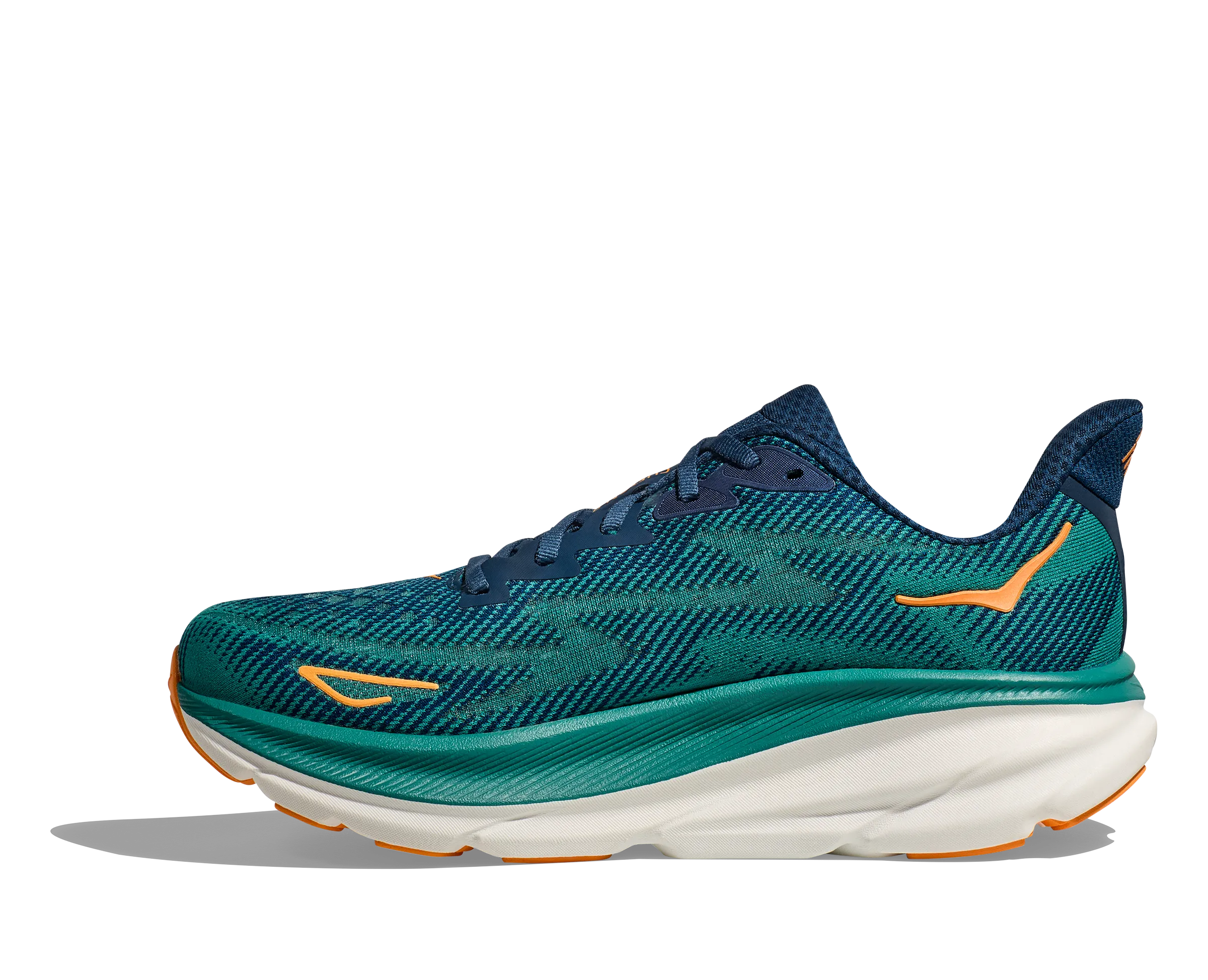 Men's Hoka Clifton 9 Color: Midnight /Oceanic