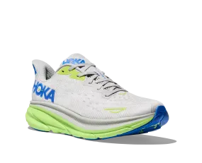 Men's Hoka Clifton 9 Color: Stardust / Cobalt