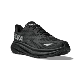 Men's Hoka Clifton 9 GTX Color: Black/ Black