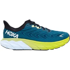 Men's Hoka One One Arahi 6, Blue Graphite/Blue Coral, 13 2E Wide