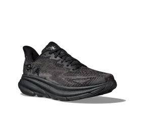 Men's Hoka One One Clifton 9 Color: Black / Black