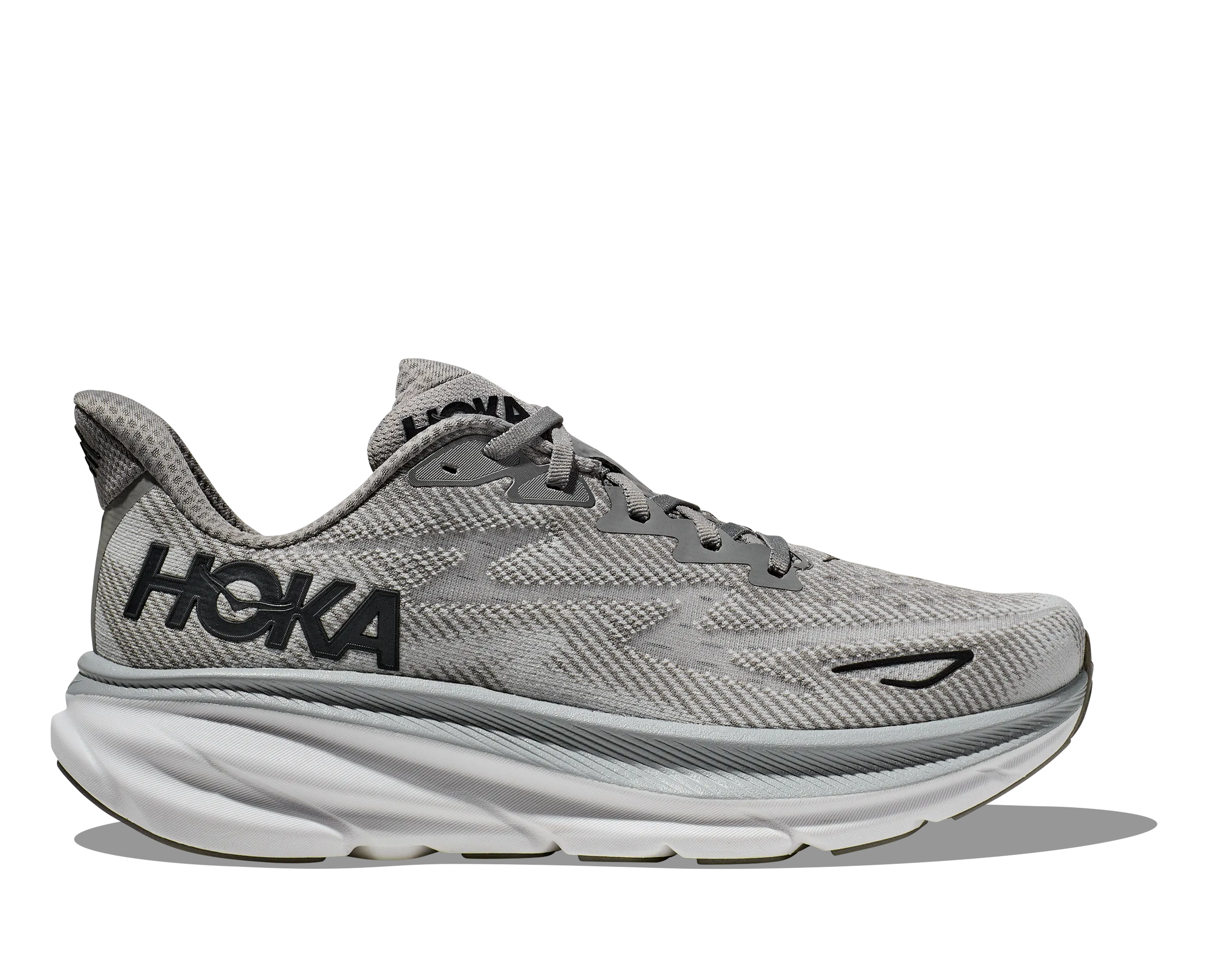 Men's Hoka One One Clifton 9 Color: Harbor Mist / Black